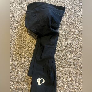 Pearl Izumi black textured 3/4 length bike pant